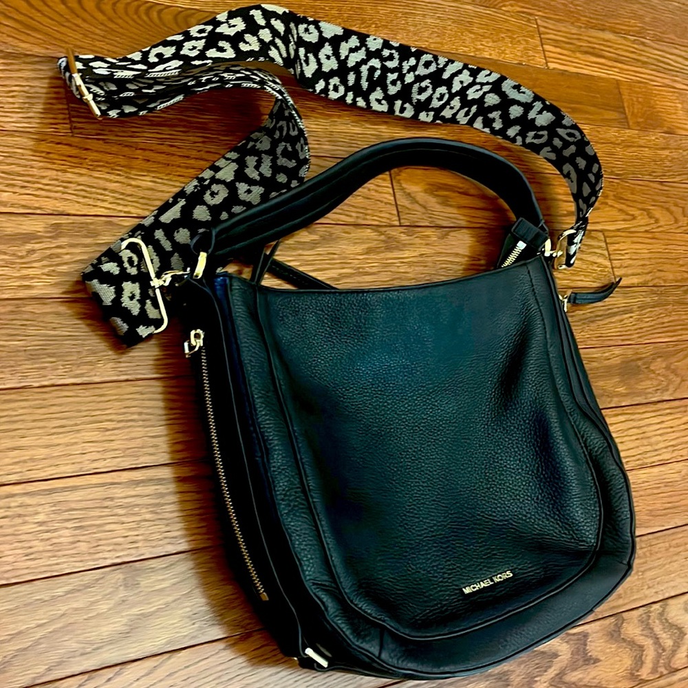 Michael Kors Julia Leather Crossbody